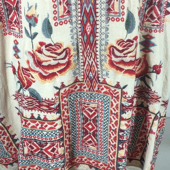 Johnny Was BIYA coat w/hood - Picture 5 of 8